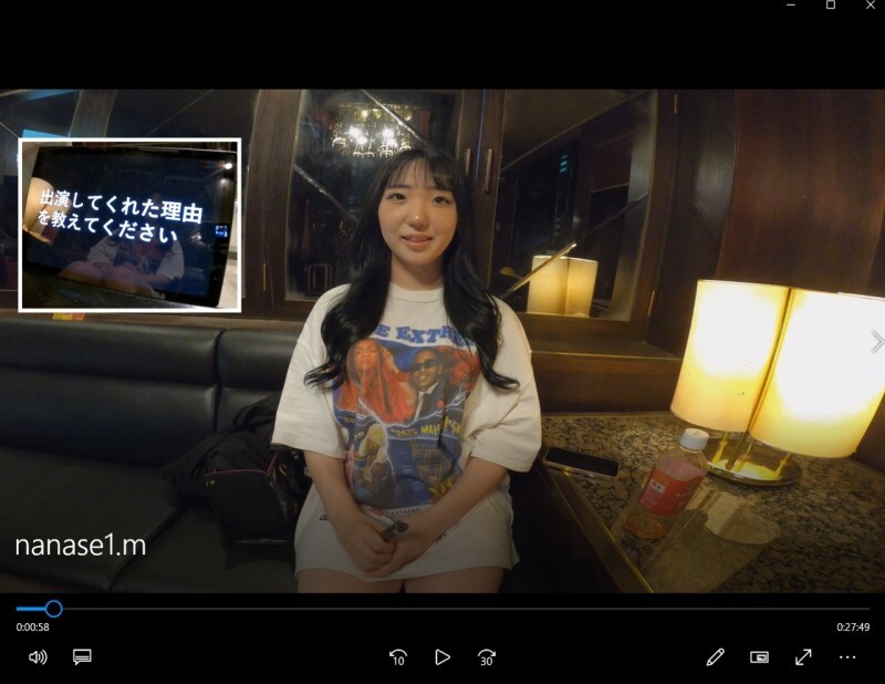 Persuaded to Film Her First Sex Video - Nanase-chan's Secret Recording!